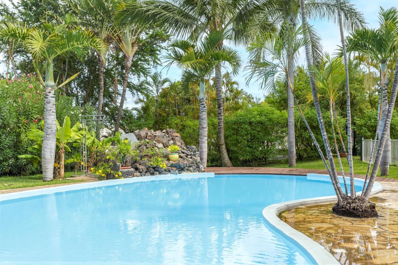 Le Saint-Gilles - Studio A St-Gilles-Les-Bains - Situe Dans Residence Privee Avec Piscine Exterior foto
